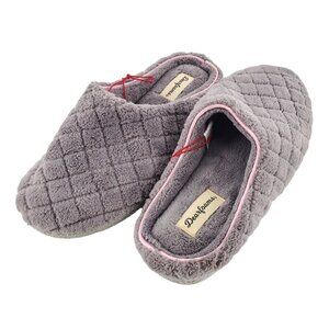 Dearfoams 7/8 Slippers Womans House Shoes Clogs Indoor Outdoor Quilted Leisure